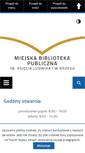 Mobile Screenshot of biblioteka.brzeg.pl